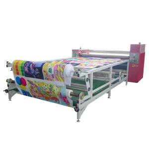 Double layer roller heat transfer machine