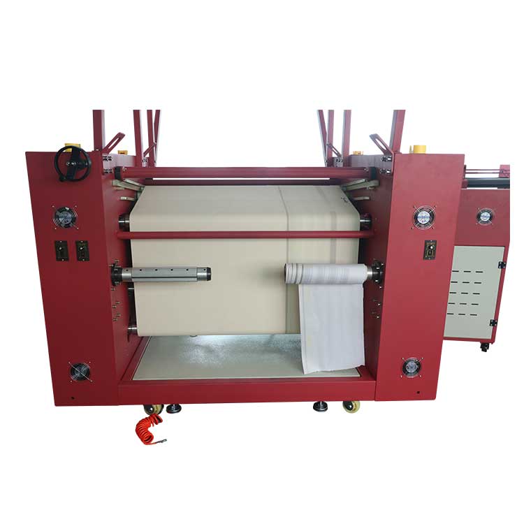 420mm Roller Width Ribbon Sublimation Heat Press Transfer Printing Machine
