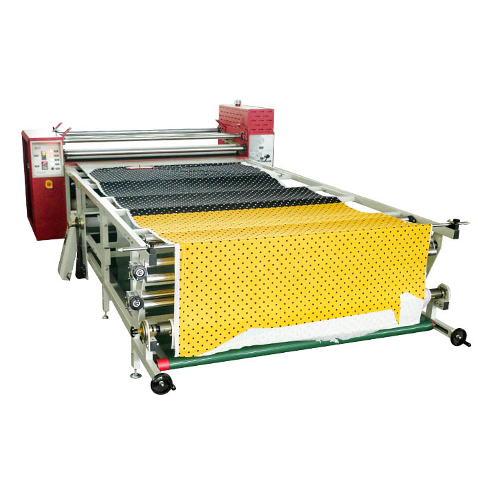 Oil Drum Large Format Rotary Heat Transfer Printing Machine For Roll Fabric