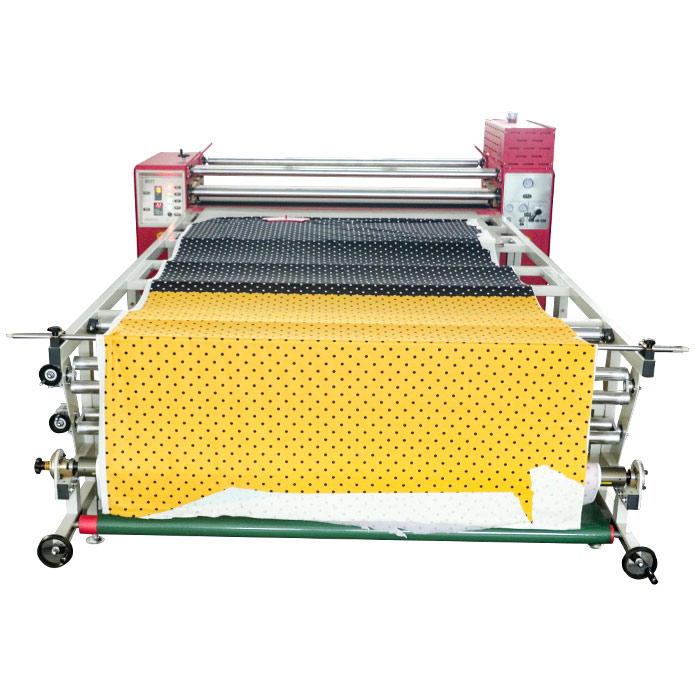Factory Roller Calender 1.9m Wide Fabric Heat Transfer Roll Heat Press Machinery