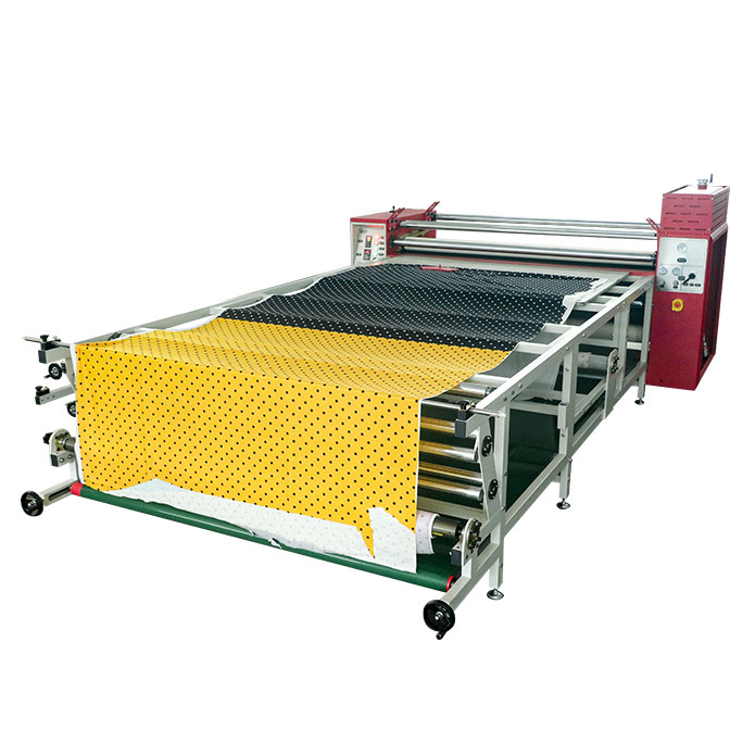 High Speed Easy Operation Safety Style Roller Heat Press Transfer Printing Machine
