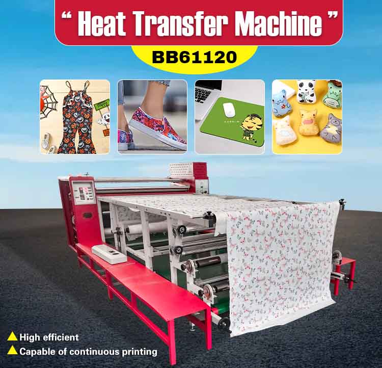 fully automatic rolling fabric roller printing machine