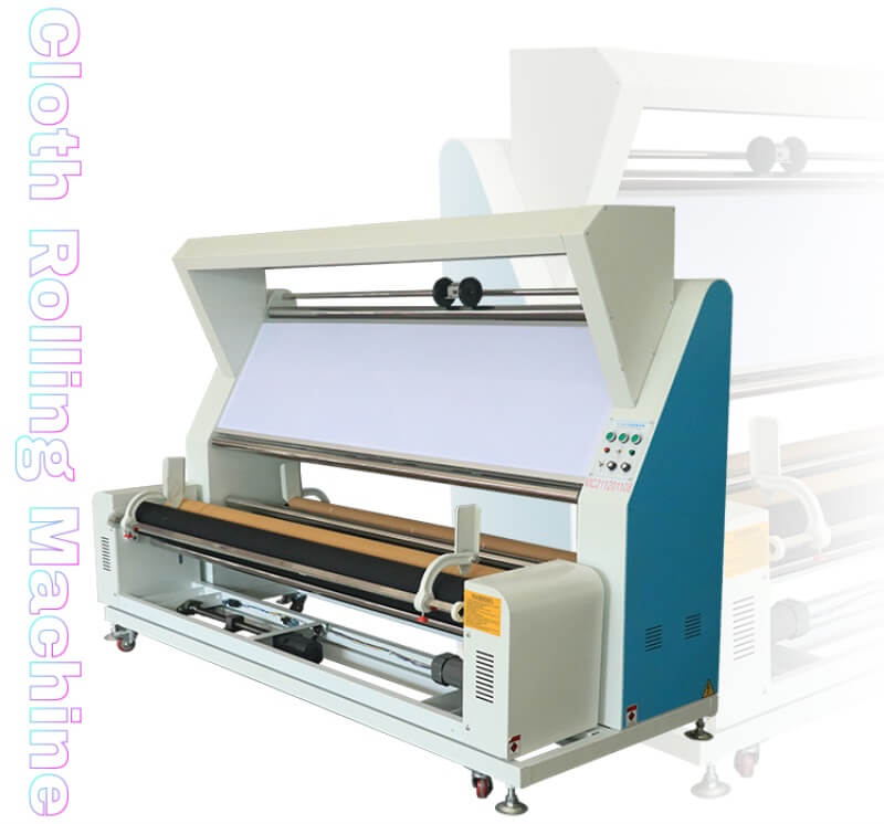 fabric rolling machine